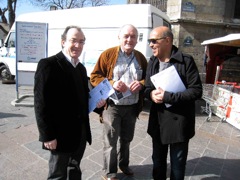 Gilles et Faysal, un lecteur au milieu