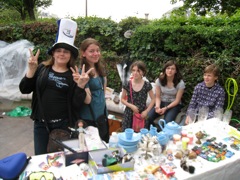Le stand des ados