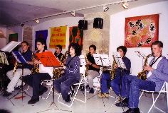 La classe de saxophone du Conservatoire