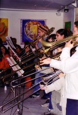 La classe de trombone du Conservatoire